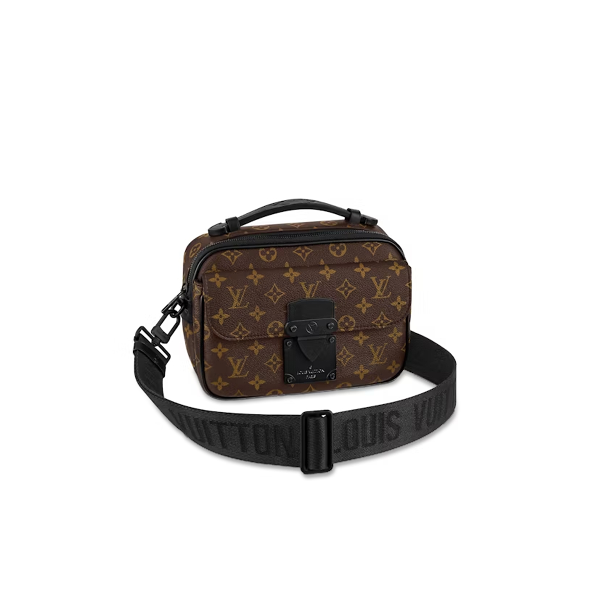 LOUIS VUITTON S LOCK MESSENGER M45806 (22*18*8cm)